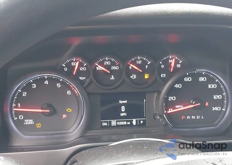 2019 Chevrolet Silverado 1500 Custom Trail Boss z USA, uszkodzony, nr VIN 1GCPYCEF8KZ428340